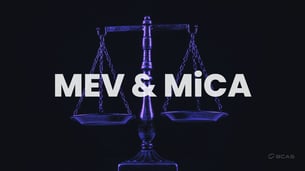 Does MEV fall under MiCA?